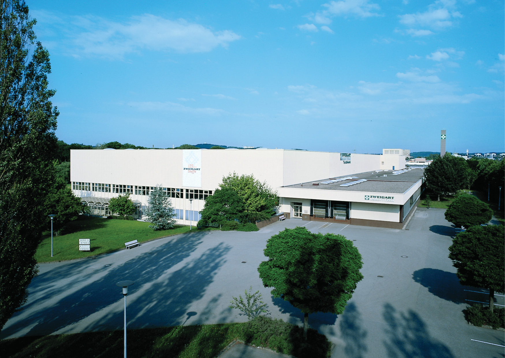 Weberei hochwertiger Gewebe Zweigart & Sawitzki